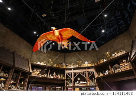 Tokyo, Japan - December 13, 2024: interior inside the Warner Bros Studio Tour Tokyo "The making of Harry Potter" Tokyo, Japan - December 13, 2024: interior inside the Warner Bros Studio Tour Tokyo "The making of Harry Potter" 134111498