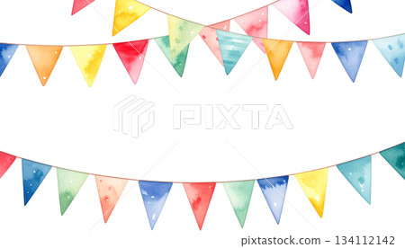 一幅可愛蓬鬆的花圈水彩插圖 一幅可愛蓬鬆的花圈水彩插圖 134112142