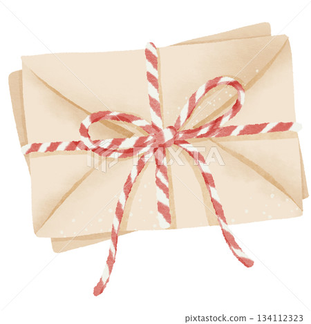 Gingerbread holiday letter bundle tied with candy cane string festive cozy christmas mail stationery winter love note aesthetic illustration Gingerbread holiday letter bundle tied with candy cane string festive cozy christmas mail stationery winter love note aesthetic illustration 134112323