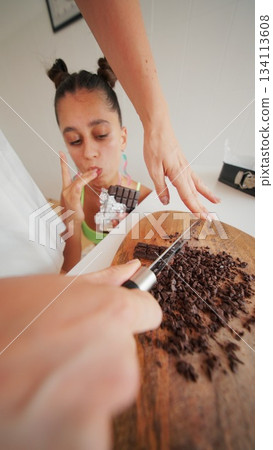 Delicious Chocolate Treats Are Being Made With Love and Care in the Kitchen Today Delicious Chocolate Treats Are Being Made With Love and Care in the Kitchen Today 134113608