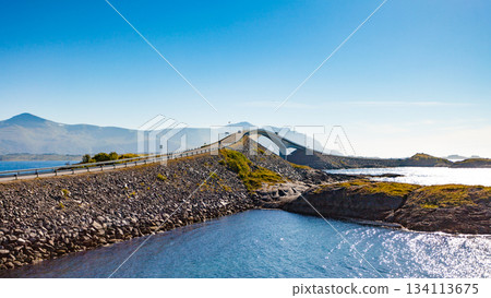 The Atlantic Road in Norway The Atlantic Road in Norway 134113675