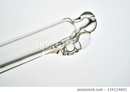 Cosmetic pipette filling with facial serum or oil Cosmetic pipette filling with facial serum or oil 134114601