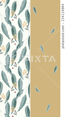 Assorted floral geometric and heart pattern panel designs in soft pastel colors Assorted floral geometric and heart pattern panel designs in soft pastel colors 134114864
