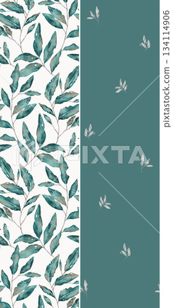 Assorted floral geometric and heart pattern panel designs in soft pastel colors Assorted floral geometric and heart pattern panel designs in soft pastel colors 134114906