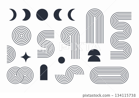 geometric, pattern, vector 134115738