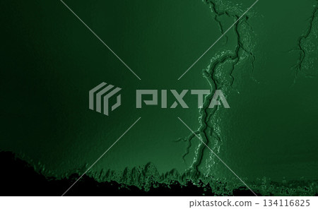 Abstract dark green texture forming river delta design Abstract dark green texture forming river delta design 134116825