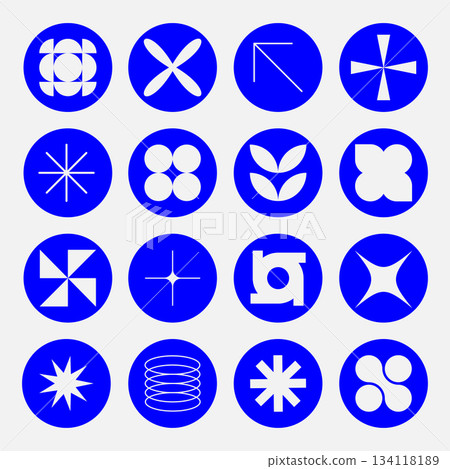 geometric, icon, vector 134118189