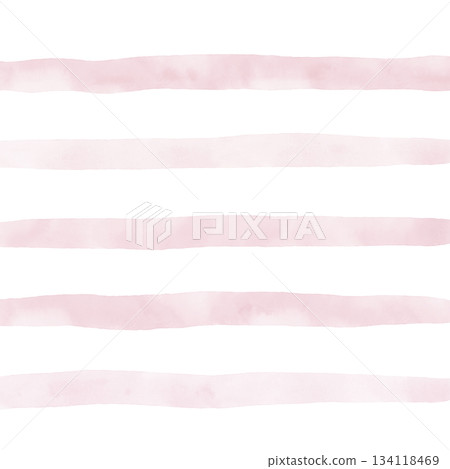 Pink White Hand Drawn Stripe Background Pattern Overlay 134118469