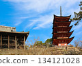 World Heritage Site Itsukushima Shrine Five-story Pagoda and Sub-shrine Toyokuni Shrine Main Hall (Senjokaku) 134121028