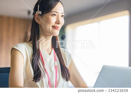 女話務員呼叫中心 134121639
