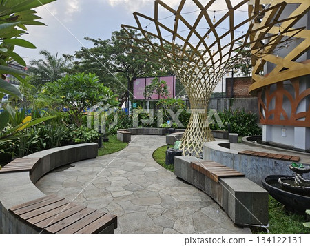 This is one of garden with ancient style This is one of garden with ancient style 134122131