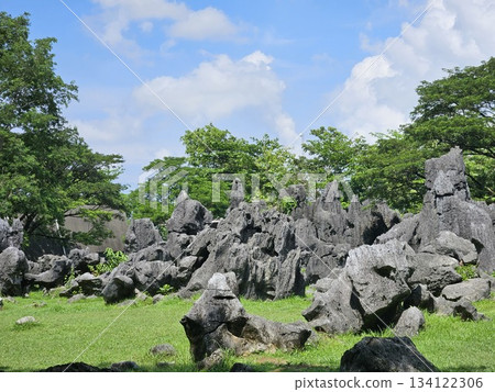 his is national park name leang-leang at Maros  134122306