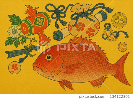 海鯛與寶藏畫 海鯛與寶藏畫 134122801