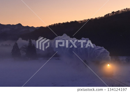 Banetsu West Line SL擁有雪景 Banetsu West Line SL擁有雪景 134124197