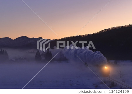 Banetsu West Line SL擁有雪景 Banetsu West Line SL擁有雪景 134124199