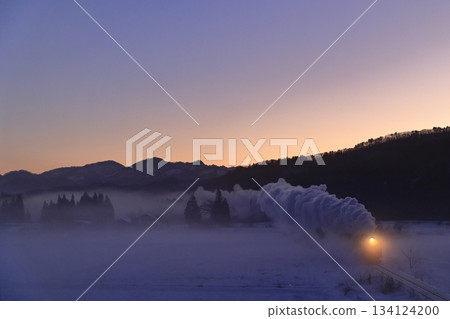 Banetsu West Line SL擁有雪景 Banetsu West Line SL擁有雪景 134124200