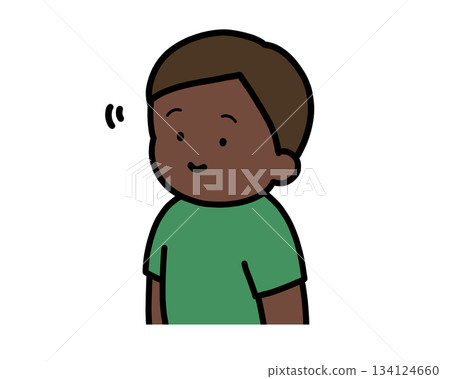 Nodding Black boy 134124660