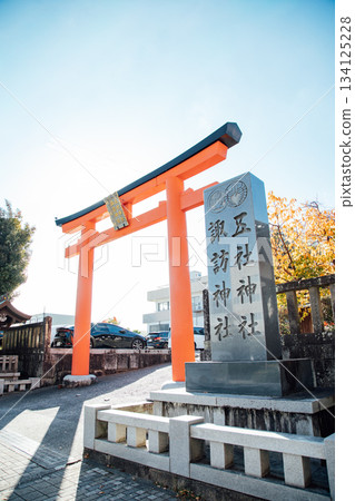 Hamamatsu City, Shizuoka Prefecture Gosha Shrine and Suwa Shrine Shrine, torii gate, approach, visit, Shichi-Go-San, shrine visit, first shrine visit of the year, power Hamamatsu City, Shizuoka Prefecture Gosha Shrine and Suwa Shrine Shrine, torii gate, approach, visit, Shichi-Go-San, shrine visit, first shrine visit of the year, power 134125228