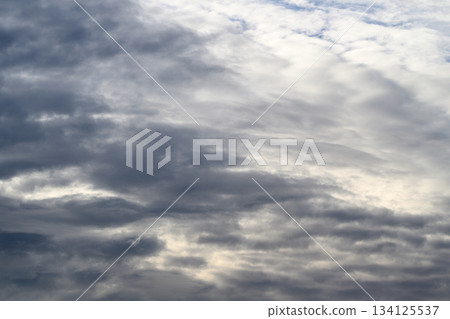 A Dramatic Cloudy Sky that is Overcast, Radiating Soft Light and Rich Textures for All to Enjoy A Dramatic Cloudy Sky that is Overcast, Radiating Soft Light and Rich Textures for All to Enjoy 134125537