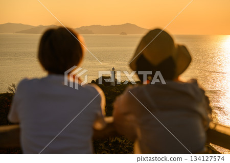 日落燈塔觀光 134127574