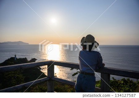 黃昏的海邊 134127587