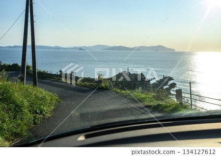 海岸公路燈塔 134127612