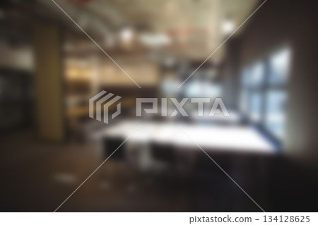 Defocused image of empty tables Defocused image of empty tables 134128625