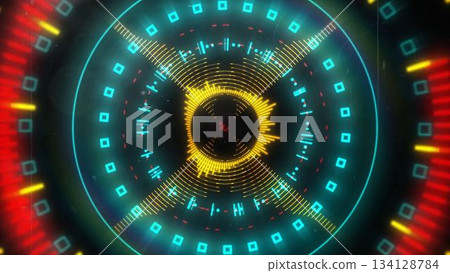 Digital round scanner scanning Digital round scanner scanning 134128784