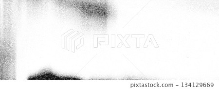 Noise grain texture. Glitched raster photocopy effect backdrop. Aged dotted degraded distressed overlay. Sand dust particle wallpaper. Stippled light leak background. Vector grunge worn paper concept 134129669