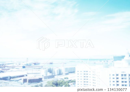 Blurry view of cityscape during summer Blurry view of cityscape during summer 134130077