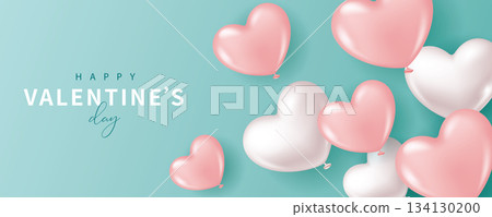 Flying love sculpted air ball on blue background, Lover's Day, Mother's Day, Women's Day, Birthday, Marriage, Anniversary Day, Broadcasting News and Announcement Materials Group Flying love sculpted air ball on blue background, Lover's Day, Mother's Day, Women's Day, Birthday, Marriage, Anniversary Day, Broadcasting News and Announcement Materials Group 134130200