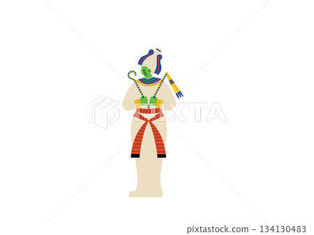 Ancient Egyptian God Osiris Ancient Egyptian God Osiris 134130483