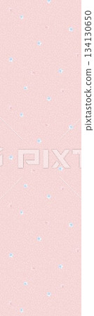 Assorted floral geometric and heart pattern panel designs in soft pastel colors 134130650