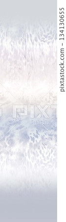 Assorted floral geometric and heart pattern panel designs in soft pastel colors 134130655
