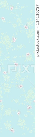 Assorted floral geometric and heart pattern panel designs in soft pastel colors Assorted floral geometric and heart pattern panel designs in soft pastel colors 134130757