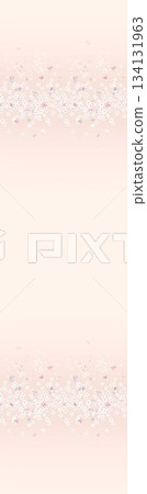 Assorted floral geometric and heart pattern panel designs in soft pastel colors Assorted floral geometric and heart pattern panel designs in soft pastel colors 134131963