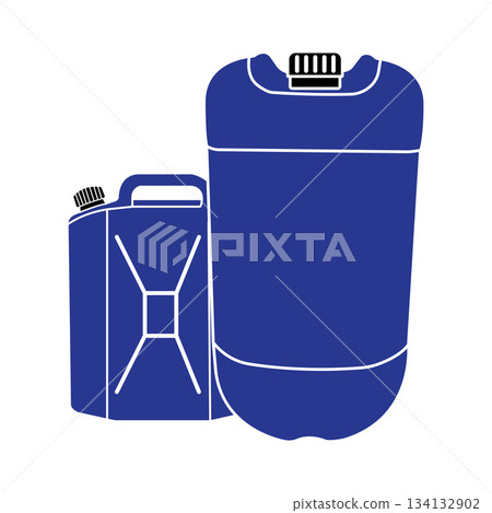 plastic jerry cans design 134132902