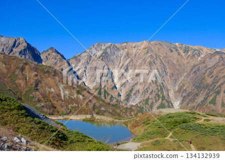 北阿爾卑斯山、天狗嶺和八寶池 北阿爾卑斯山、天狗嶺和八寶池 134132939