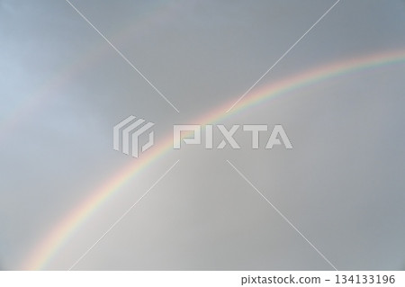 Rainbow-colored hopes in the twilight sky Rainbow-colored hopes in the twilight sky 134133196