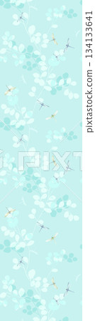 Assorted floral geometric and heart pattern panel designs in soft pastel colors Assorted floral geometric and heart pattern panel designs in soft pastel colors 134133641