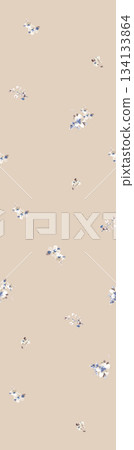 Assorted floral geometric and heart pattern panel designs in soft pastel colors Assorted floral geometric and heart pattern panel designs in soft pastel colors 134133864