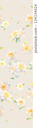 Assorted floral geometric and heart pattern panel designs in soft pastel colors Assorted floral geometric and heart pattern panel designs in soft pastel colors 134134024