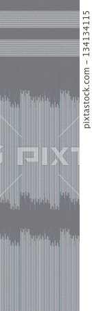 Assorted floral geometric and heart pattern panel designs in soft pastel colors 134134115