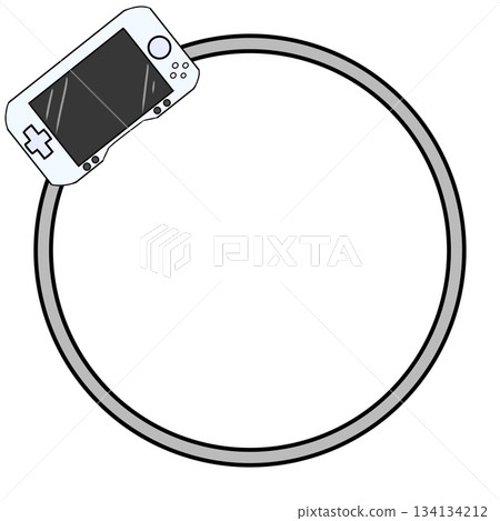 Game console frame simple 134134212