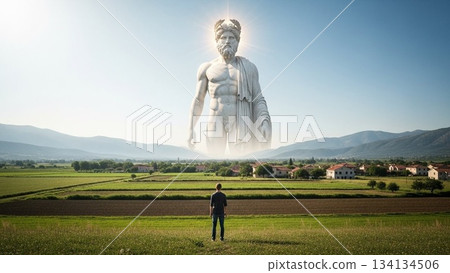 Megalophobia illustration Megalophobia illustration 134134506