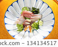 Sashimi platter 134134517