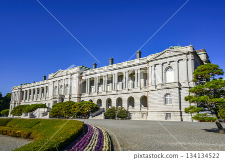 東京賓館(赤坂宮賓館)主園景色,日本唯一一座新巴洛克風格的宮殿建築 東京賓館(赤坂宮賓館)主園景色,日本唯一一座新巴洛克風格的宮殿建築 134134522