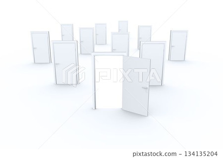 Many doors with one opening Many doors with one opening 134135204