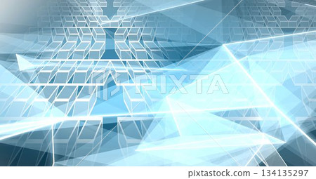 Digitally generated image of pattern Digitally generated image of pattern 134135297