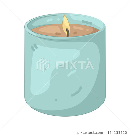 Illustration of candle 134135520